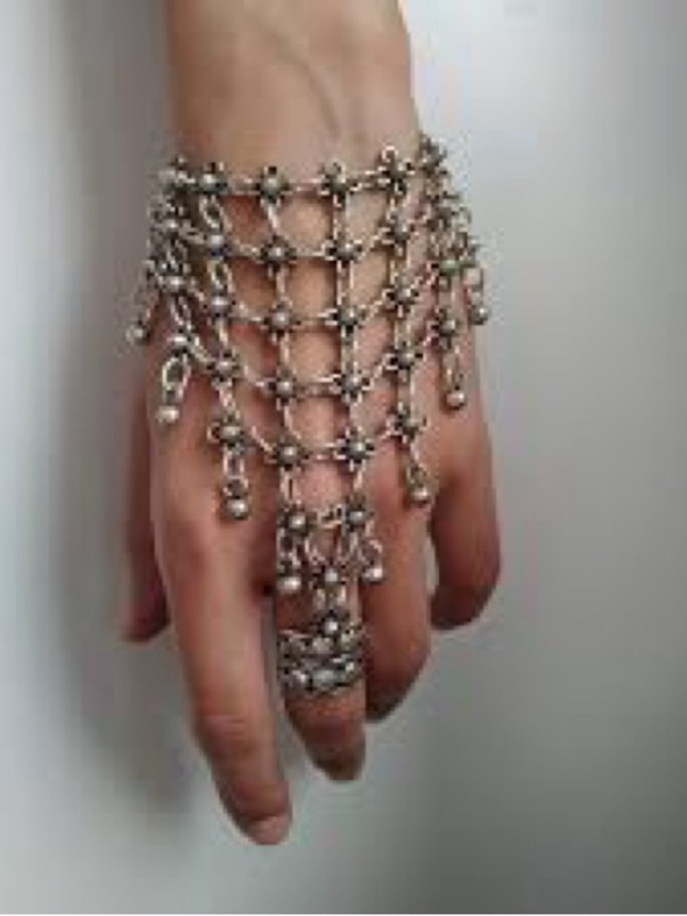Chainmail VTG Belly Dancer Slave Bracelets - Picture 12 of 14
